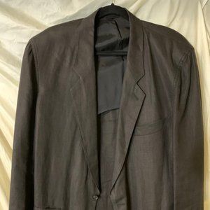 Boss - Hugo Boss Black unlined Linen jacket size XL